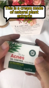 Effective Acne Treatment Facial Cream Tea Tree Anti Acne Remove Pimples Fades Acne Marks For Sensitive Skin Anti Acne Creamhydrating And Pore-Tightening Skin Cream 50g