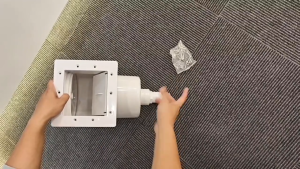 Swimming Pool Wall Skimmer สกิมเมอร์ผนังสระว่ายน้ำขนาด 12.5 ลิตร ตัวกรองปากกว้างมาตรฐานสำหรับสระคอนกรีต สกิมเมอร์ ปากกว้าง/ปากแคบ