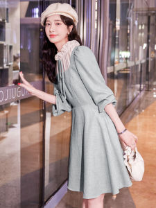 French Style Small Fragrance Wind Dress Women Spring Autumn 2025 New Small Size Elegance Lady Hepburn High-End Black Dress