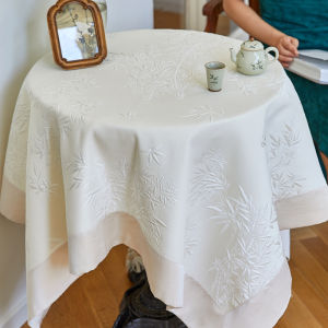 Luxury New Chinese Style Bamboo Tablecloth Rectangular