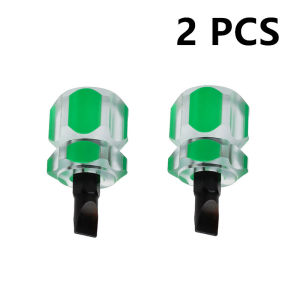 Mini Phillips Slotted Screwdriver Portable Short Handle Screwdriver Tools Flat Cross Head Screwdrivers for Household Repair