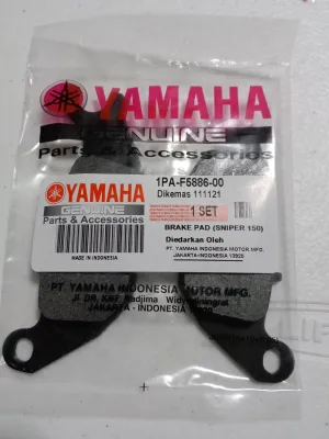 Yamaha genuine brake pad set for (Sniper150)made in Indonesia