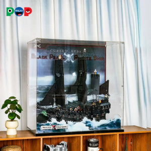 POP BRICKS | Acrylic Dust-Proof Display Case Compatible with LEGO 10365 Black Pearl