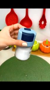 EFHL0556 Dispenser Bumbu Dapur Botol Bumbu Unik Tempat Bumbu Otomatis 100ML