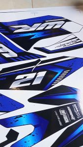 NEW DESAIN DECAL YAMAHA WR 155 FULL BODY PREMIUM SUPERGLOSSY CODE 31