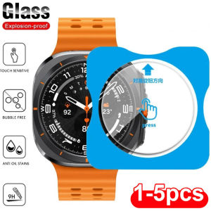 9H Tempered Glass for Samsung Galaxy Watch 47 46 45 44 40 43 42mm Premium Screen Protector on Watch Ultra 8 7 6 5 4 Glass 1-5PCS
