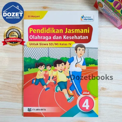 Buku Paket PJOK Kelas 4 SD/MI Kurikulum Merdeka Untuk Siswa CV. ARYA DUTA