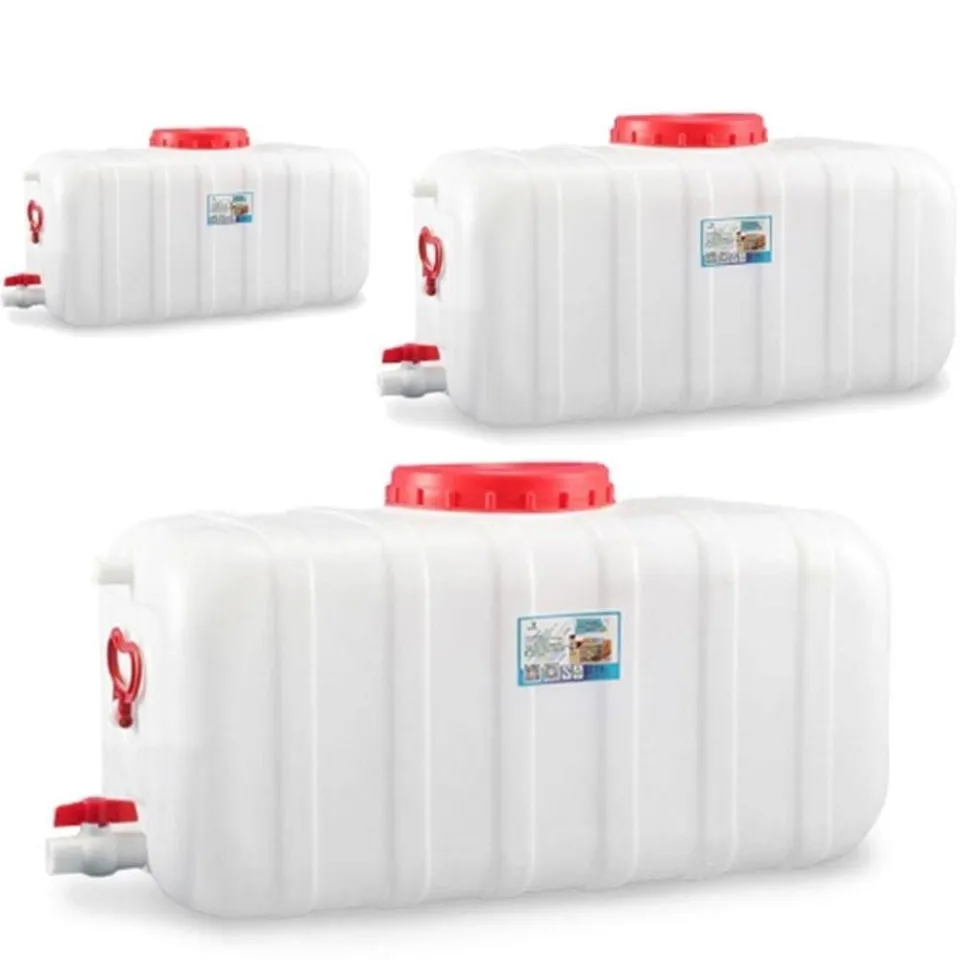 Square Water Tank for Farming and Camping, Large Capacity Storage