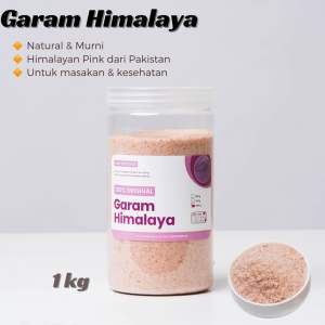 GARAM HIMALAYA PINK PAKISTAN 1kg Himalayan Pink Salt Garem Ping Himalayan Pakistan Sehat
