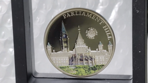 2014 World of Wonders PARLIAMENT HILL silver proof coin