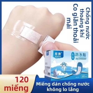 Breathable Waterproof Medical Transparent Hemostatic Childrens Adhesive Bandage 120 Sheets