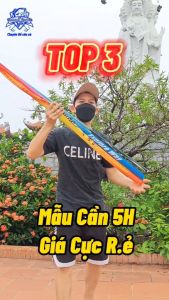 [BH 1 Năm 1 Lóng]Cần Câu Tay Hoả Kì Lân Độ Cứng 5H Tặng Ngọn Phụ CT60 - Sanami Fishing