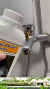 [Tặng Khăn] Tẩy Đa Năng - Tẩy Cặn CANXI Vệ Sinh Sàn Nhà 5P 1000ml Làm Sạch Bề Mặt Kính Bồn Rửa Vết Ố Vàng Nhà Tắm
