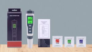 Yieryi เครื่องวัดค่า pH/TDS แบบดิจิทัลพร้อมเครื่องทดสอบค่า pH แบบ ATC เครื่องวัดค่า pH TDS Temp 3-in-1 ความละเอียด 0.01 เครื่องวัดค่า pH ความแม่นยำสูง เครื่องวัดค่า pH TDS สำหรับการปลูกพืชแบบไฮโดรโปนิกส์ น้ำ ไวน์ สระว่ายน้ำ และพิพิธภัณฑ์สัตว์น้ำ