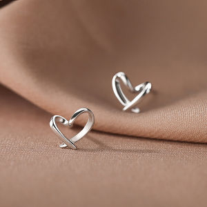 Pianist | Silver Heart Hypoallergenic S925 Sterling Silver Studs