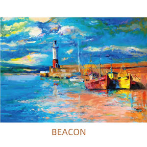Beacon Lighthouse Jigsaw Puzzle 500/1000/1200/2000PCS Ocean Scene Focus Activity Leisure Time Gift