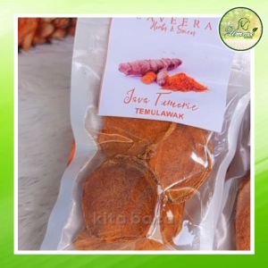 TEMULAWAK KERING ORIGINAL /JAVA TUMERIC 100% REMPAH JSR ALAMI KUALITAS PREMIUM uk. SACHET