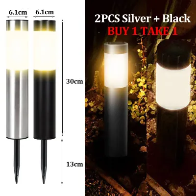 2025 New Solar Garden Lights Outdoor IP65 Waterproof Lawn Lamp LDE Original For Garden Inserted Ground lights Decorative Lighting Deco Street Light Sensitive Sensing Auto Light Up Easy Installation