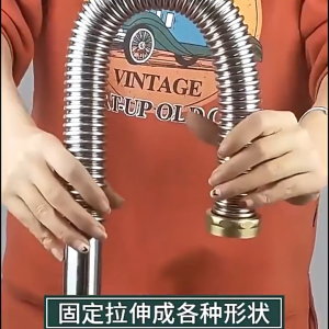 【ซื้อ 1 แถม 1】ท่อระบายน้ำซิงค์ล้างจาน ล้นอ่างล้างจาน สะดืออ่างซิงค์ ชุดสะดืออ่างล้างจานความยาว 80ซม สแตนเลสหนา กันระเบิด กันรั่ว ดัดงอได้ตามต้องการ ต่อซิงค์ สแตนเลส 304ท่อน้ำทิ้งอเนกประสงค์กันกลิ่น ท่อน้ำทิ้งอ่างล้างจานครบชุด ท่อน้ำอ่างเดี่ยว