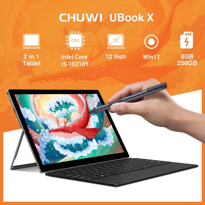 CHUWI UBook X แท็บเล็ต Windows 12'', 512GB SSD 12GB RAM, Intel Core i5 ...