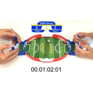 Mainan edukasi anak family board game duel sepak bola mini football soccer