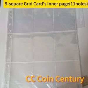 Card Collection Transparent Inner Page 9-Pocket Topload 1Bag/10Pieces