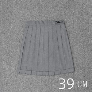 High Waist Summer Pleated Skirt JK School Uniform Original Design Short Length Polyester Material For 18-24 Year Old Women