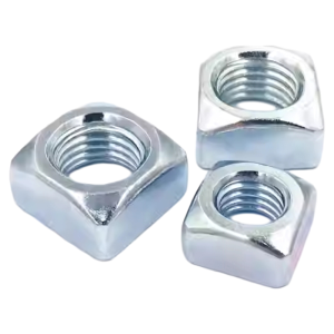 LIGE | Grade 2 Zinc Plated Square Nut 1/4 5/16 3/8 1/2