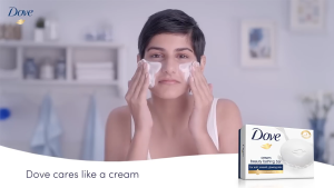 dove Moisturizing Skin Cream 90g Hydrating Cleansing Soap Gentle Soap for Bathing and Face Cleansing