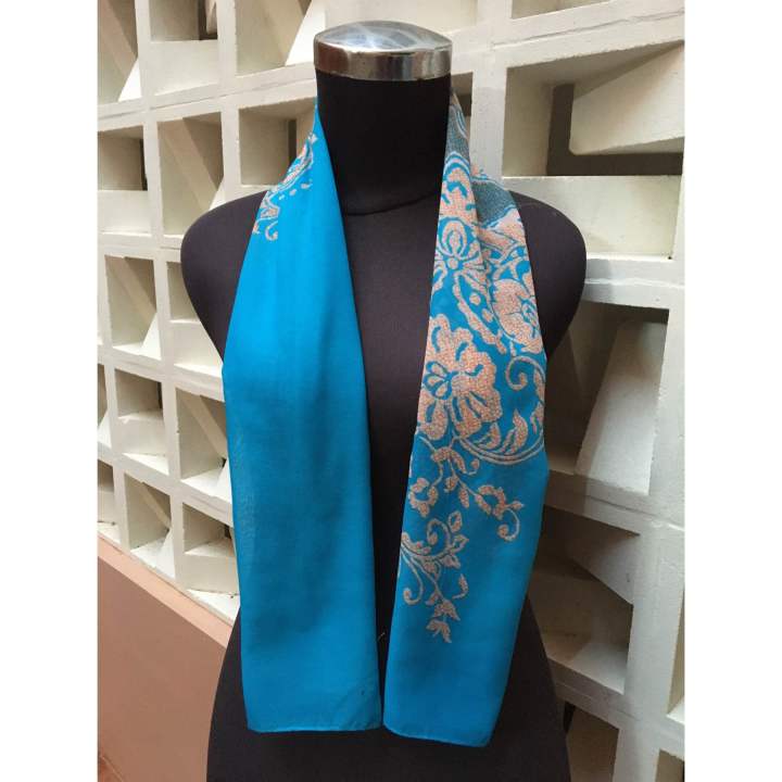 Syal batik khas indonesia scarf jumputan wanita tradisional pasuruan betawi  jawa Lazada Indonesia