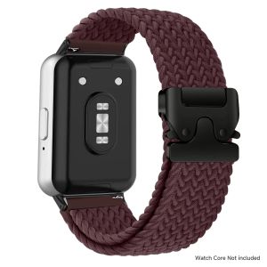 Nylon Strap For Samsung Galaxy Fit 3 Wristband Adjustable Braided Solo Loop Replacement Bracelet For Samsung Fit 3 Watch Band
