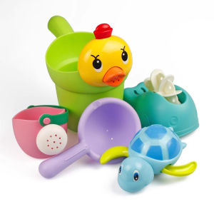 little brown egg | Duck Design Baby Bath Toy Set