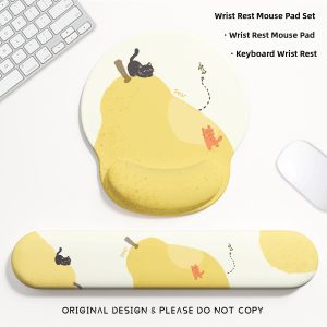 KALLDUN | Cute Office Wrist Rest Mouse Pad