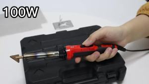 100W Soldering Iron 110V/220V Car Bumper Repair Welding Tools Including Stainless Steel Repair Mesh PP/PE/PVC/ABS Welding Rod