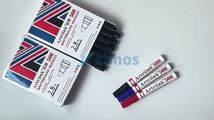 Xximos 10pc Dry Erase Whiteboard Marker For Writing Office School Supplies (Red Blue Black)