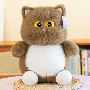 QIAOSHANG | Cute Plush Cat Toy for Girls and Children
