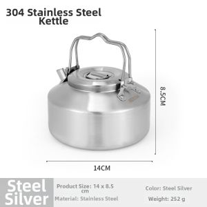 HUILUN | Portable Camping Tea Kettle