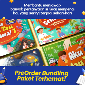 Ziyadbooks - Aku Mau Tau Semua Seri 1 2 3 dan 4 - Buku Pengetahuan Dasar untuk Anak - Hardcover
