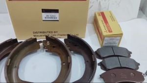 BRAKE PAD BRAKE SHOE L200 DC KAMPAS REM SET DEPAN BELAKANG STRADA L200 DOUBLE CABIN