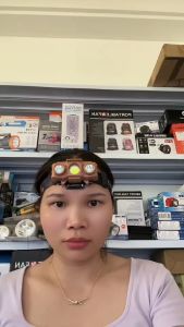 NEOBEE Lighting ไฟฉายคาดศีรษะ LED ชาร์จUSB Type C ไฟฉายคาดหัว ใช้ COB+ไฟ ไฟฉายติดหน้าผาก กันน้ำ IP44 มุมส่องสว่างกว้าง ช่วงแสงกว้าง