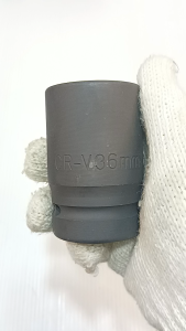 ลูกบล็อก ลูกบล็อกยาว 1นิ้ว CR-V​ ลูก​บล็อก​ ใช้กับบล็อกลม  เบอร์ 36