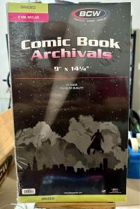 Graded Comic Mylar - 2 MIL