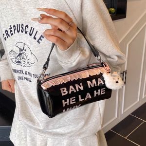 Mini Crossbody Bag Womens Casual Lipstick Earphone Bag 2025 Trendy Korean Style Single Shoulder Bag for Young Ladies