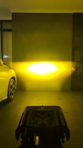 Lampu Tembak LED Zyvolt Imperador MX3 Blue Lens Mini Projie 3 Mata Projector Grill Mobil Extra Fan