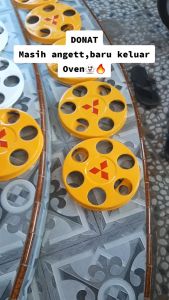 SEPASANG(2PCS) WHELDOP WILDOP WHELDOF DOP DONAT DOP RING WARNA DAN BIASA LUBANG 5 6 TERMURAH