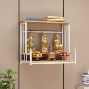 Prayer Table Buddna Shrine Cabinet Altar Cabinet Buddha Altar Cabinet God Desk Wall-Mounted Small Hanging God Desk Wall-Mounted New Wealth Table Bodhisattva Stand 神台桌