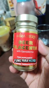 Mira Herb Deer Placenta with Ganoderma Marine Collagen Vitamin C Panax Ginseng 9-in-1 Advanced Health Supplement