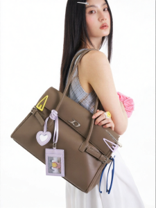 JANDRESS | Ash Grey Commuter Large Capacity Tote Bag