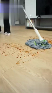 MallMainan-C1315 Twist Mop Pel Lantai Tarik Peras Otomatis Kain Pel Microfiber / Alat Pel Lantai