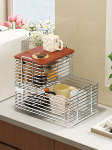 High-Quality Stainless Steel Multi-level Display Rack